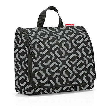 reisenthel toiletbag Signature Navy - praktischer Kulturbeutel mit Haken, wasserabweisendes Material im Sale